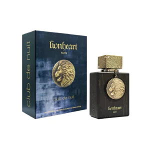 Frasco imponente do perfume árabe masculino Armaf Club de Nuit Lionheart Man 100ml