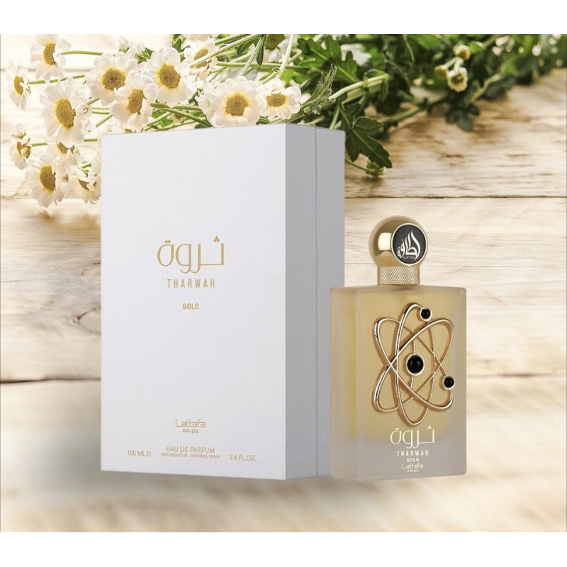Frasco Lattafa Pride Tharwah Gold Eau de Parfum