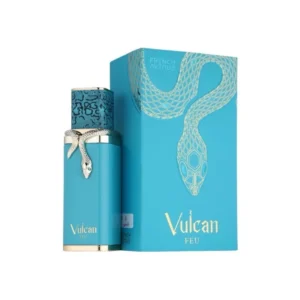 Frasco vermelho do perfume árabe unissexo French Avenue Vulcan Feu 100ml