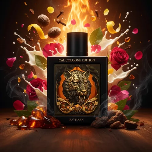 rasco do perfume árabe masculino Rayhaan Tiger EDP 100ml