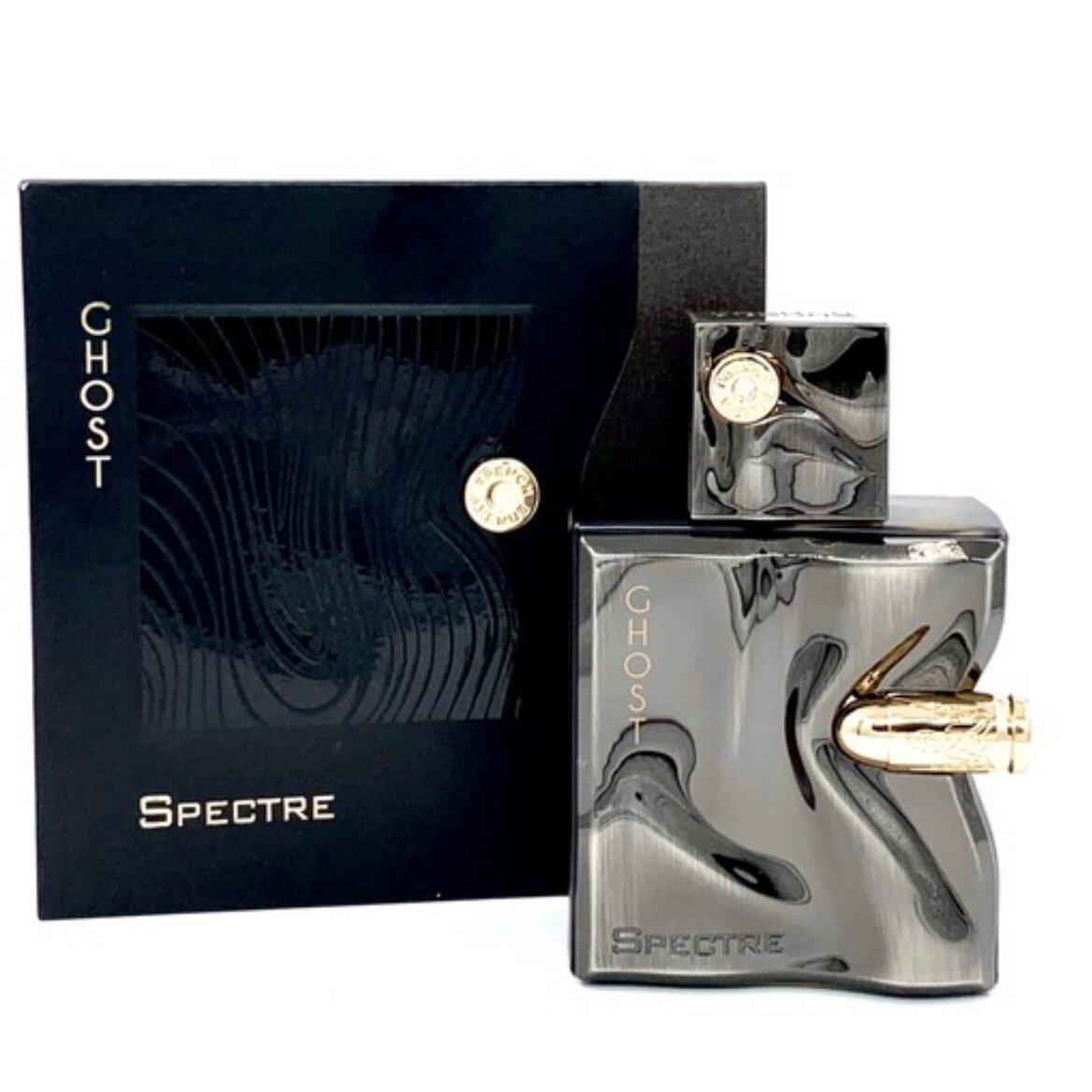 Frasco elegante do perfume árabe unissexo French Avenue Spectre Ghost 100ml
