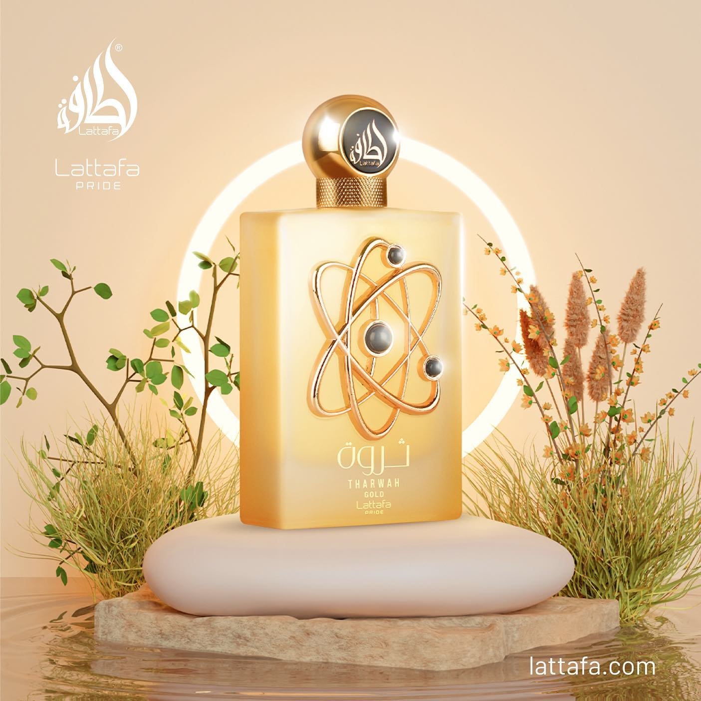 Frasco Lattafa Pride Tharwah Gold Eau de Parfum