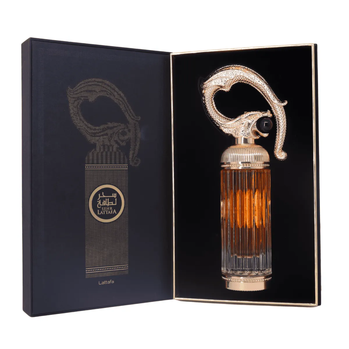 Frasco luxuoso do perfume árabe unissexo Lattafa Sehr 100ml