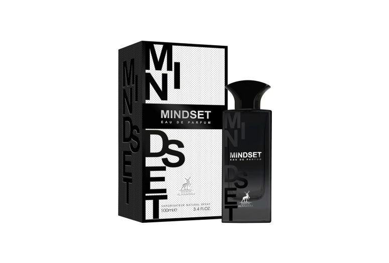 Frasco elegante do perfume árabe masculino Maison Alhambra Mindset 100ml