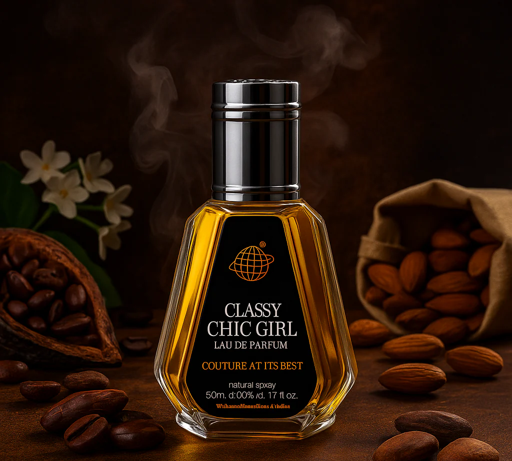 Frasco elegante do perfume feminino árabe Fragrance World Classy Chic Girl