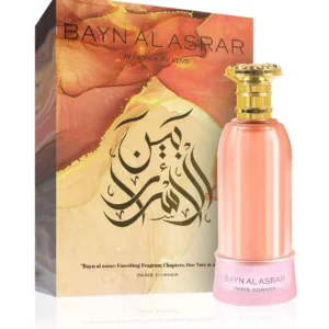 Frasco luxuoso do perfume Paris Corner Bayn Al Asrar 100ml inspiração Guidance Amouage