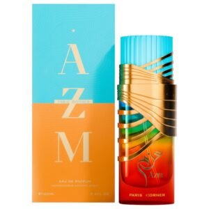 Frasco luxuoso do perfume masculino Paris Corner AZM 100ml inspiração Bvlgari Tygar