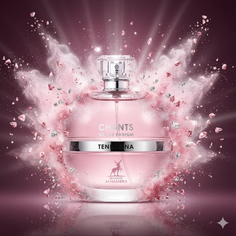 Perfume Maison Alhambra Chants Tenderina EDP 100ml inspirado no Chanel Chance Eau Tendre