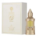 Frasco detalhado e luxuoso do óleo perfumado Lattafa Abraaj CPO 20ml.
