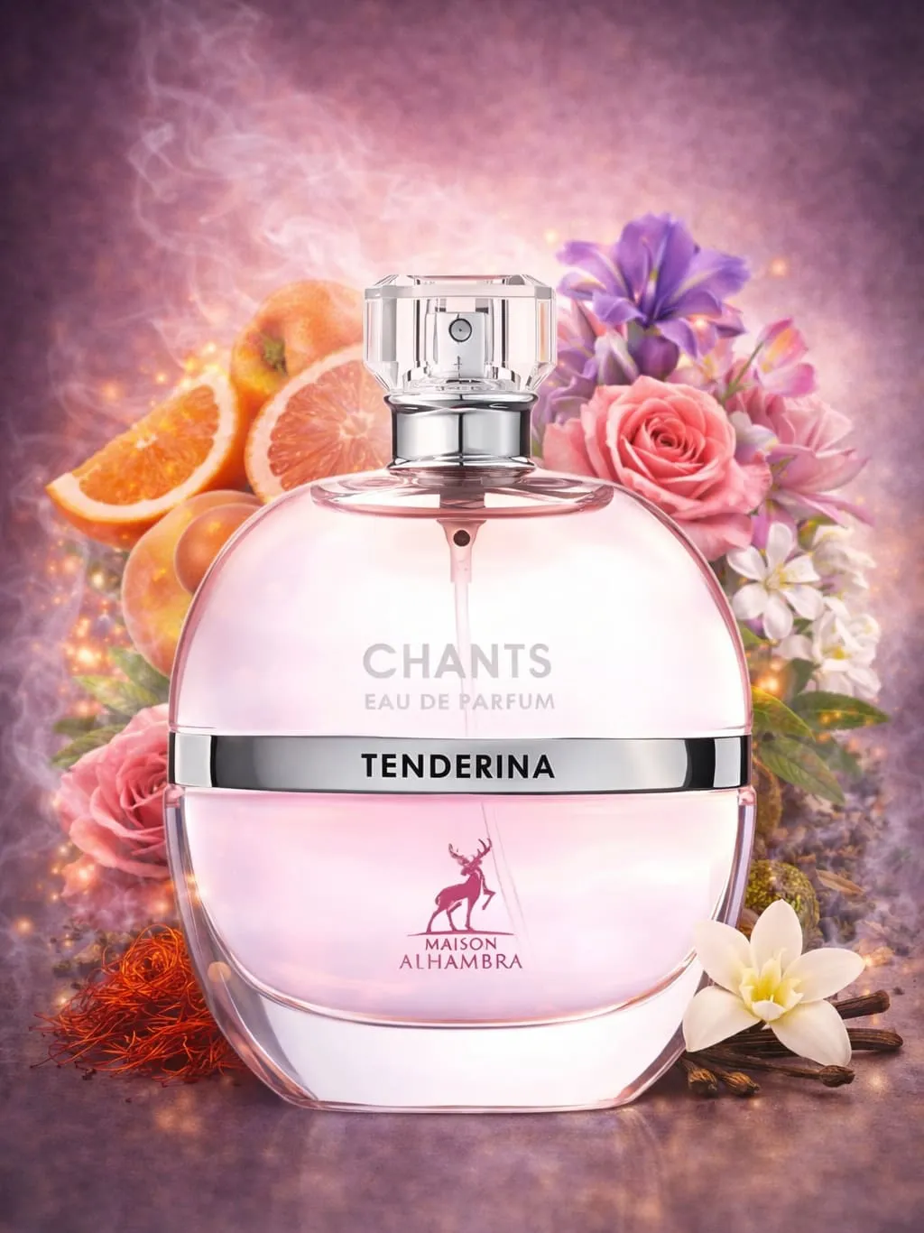 Perfume Maison Alhambra Chants Tenderina EDP 100ml inspirado no Chanel Chance Eau Tendre