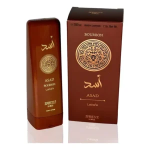 Embalagem em tubo do Hidratante Masculino Asad Bourbon da Isabelle La Belle 200ml.