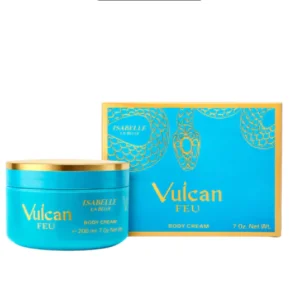 Pote luxuoso do Hidratante Corporal Vulcan em Pasta da Isabelle La Belle 200g.