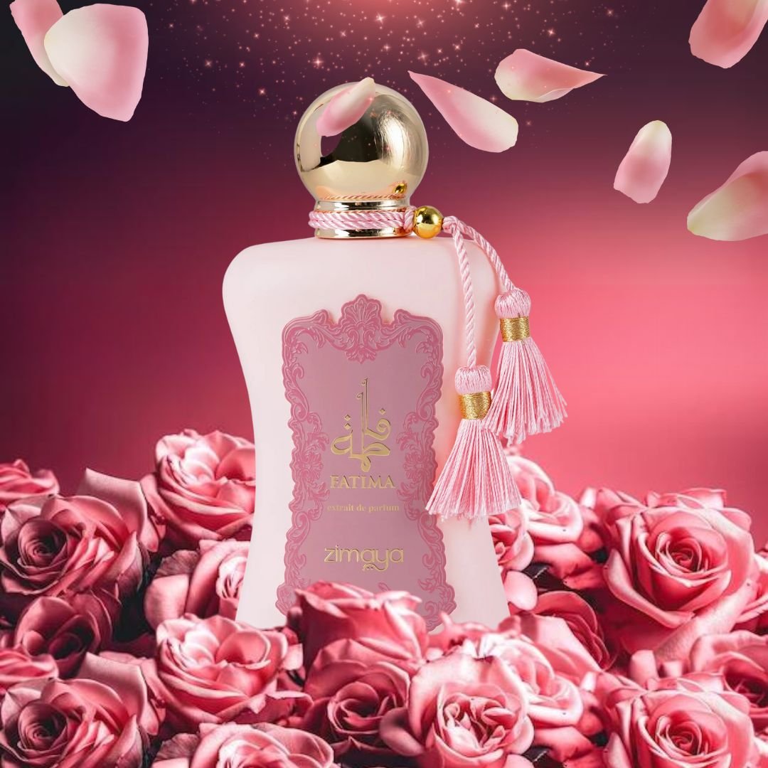 IDetalhes do design elegante do Zimaya Fatima Pink do grupo Afnan