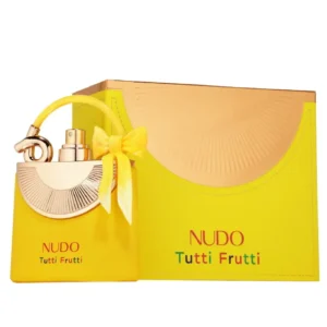 Frasco do perfume árabe unissexo Fragrance World Nudo Tutti Frutti