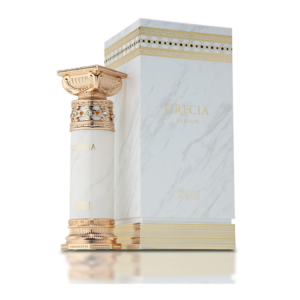 Embalagem do perfume árabe French Avenue Grecia Eau de Parfum