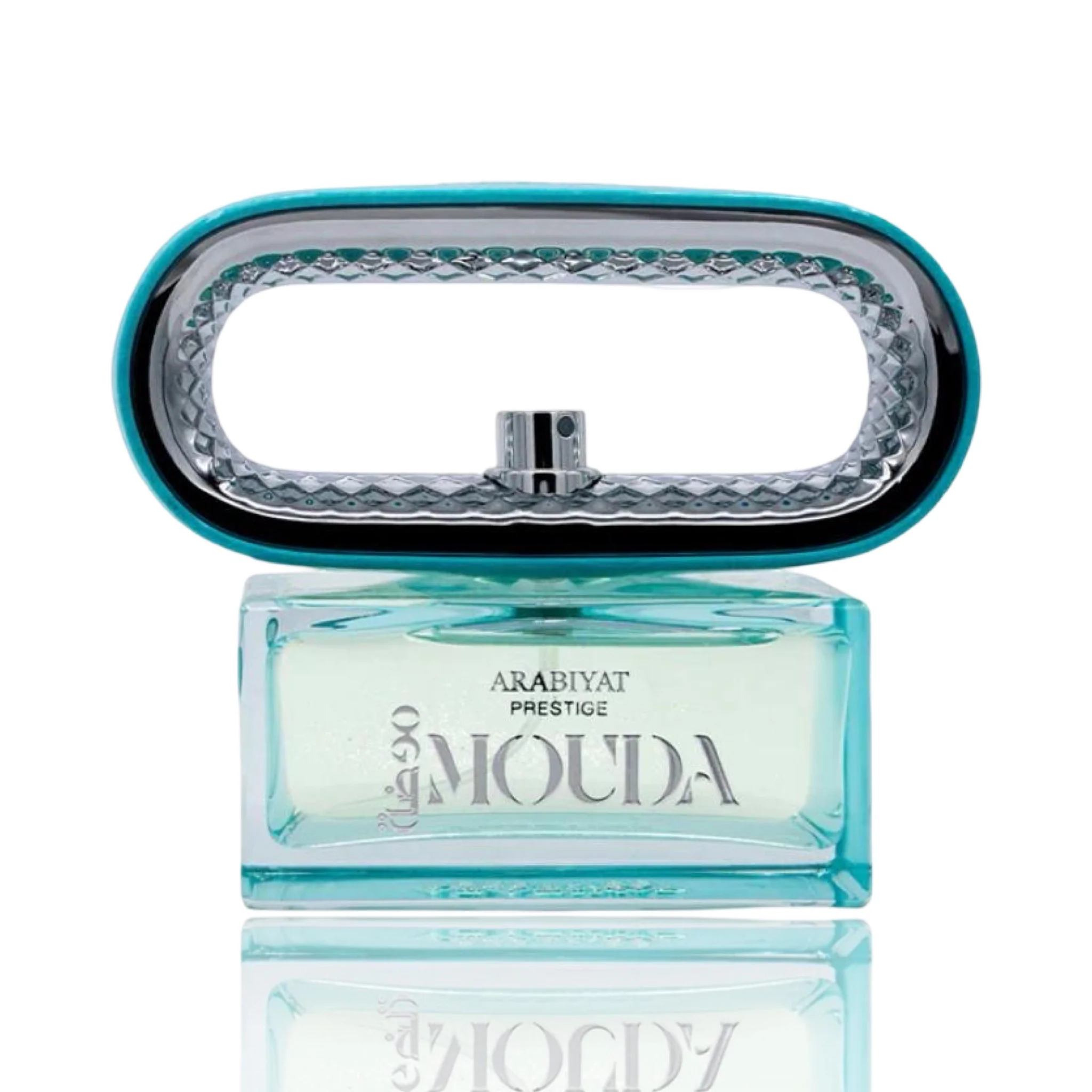 Perfume unissexo Mouda EDP num ambiente premium de verão