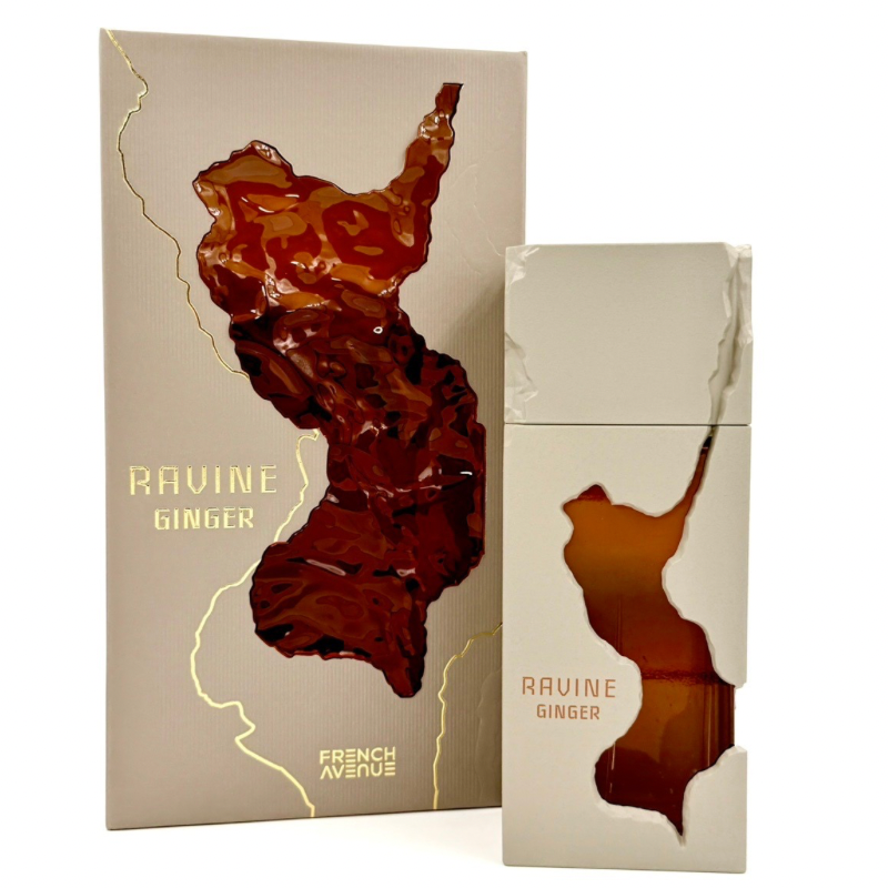 French Avenue Ravine Ginger Extrait de Parfum 100ml embalagem e frasco