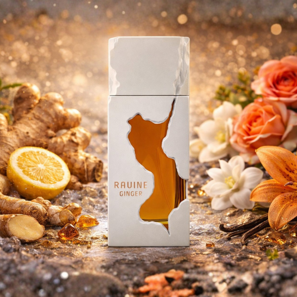 French Avenue Ravine Ginger perfume unissexo 100ml detalhe do frasco