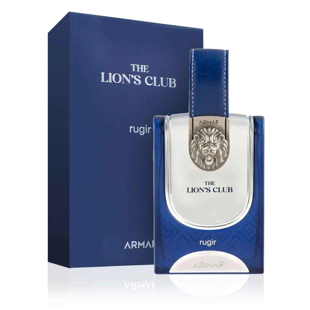 Frasco do perfume masculino Armaf The Lions Club Rugir de 100ml