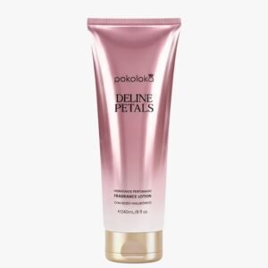 Embalagem do Hidratante Perfumado Luxury Deline Petals Pokoloka 240ml