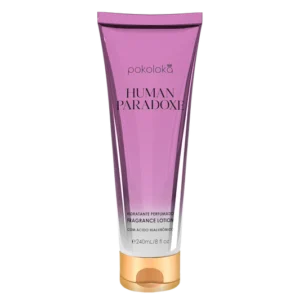 Embalagem do Hidratante Perfumado Luxury Human Paradoxe Pokoloka 240ml