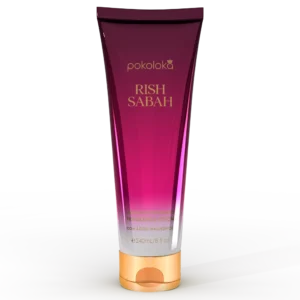 Embalagem do Hidratante Perfumado Luxury Rish Sabah Pokoloka 240ml