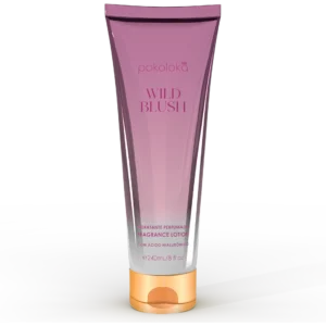 Embalagem do Hidratante Perfumado Luxury Wild Blush Pokoloka 240ml