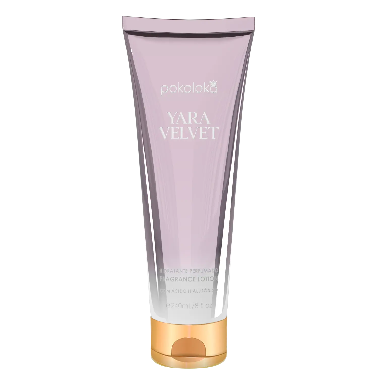 Embalagem do Hidratante Perfumado Luxury Yara Velvet Pokoloka 240ml