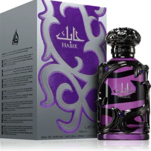 Frasco do perfume masculino Lattafa Habik For Men Eau de Parfum de 100ml