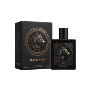 Frasco do perfume masculino Rayhaan Wolf Eau de Parfum de 100ml