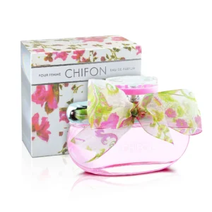 Frasco do perfume feminino Chifon Emper Tradicional Eau de Parfum de 100ml