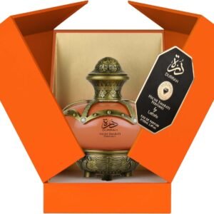 Frasco do perfume unissexo Lattafa Niche Emarati Durrah Eau de Parfum de 100ml