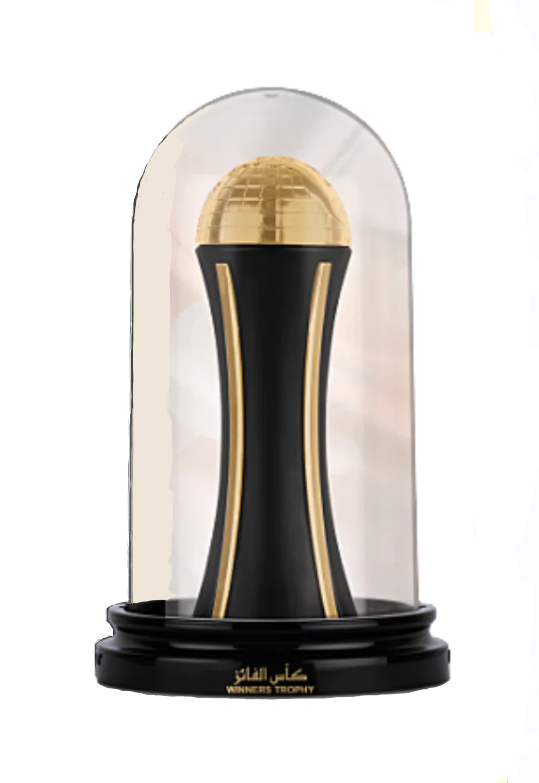 Perfume unissexo Winners Trophy Gold num ambiente de luxo e sofisticação