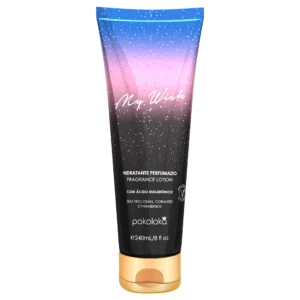 Embalagem do Hidratante Perfumado Lokachic My Wish Pokoloka 240ml