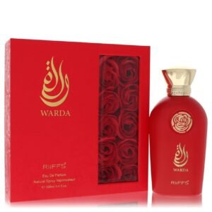 Frasco do perfume feminino Riiffs Warda Eau de Parfum de 100ml