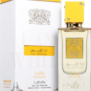 Frasco do perfume feminino Lattafa Ana Abiyedh Passion Eau de Parfum de 100ml