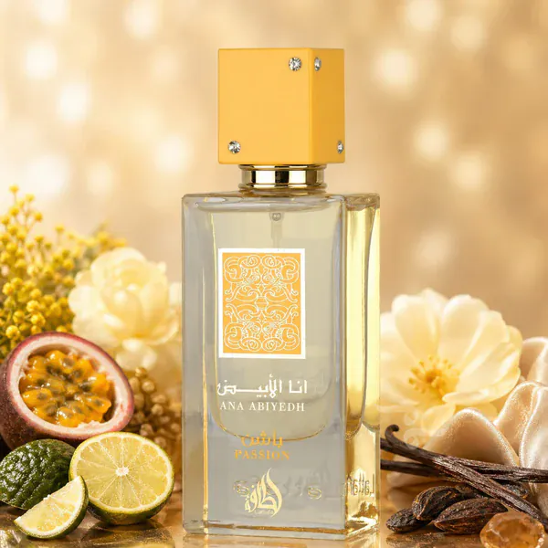 Perfume feminino Ana Abiyedh Passion num ambiente de toucador elegante