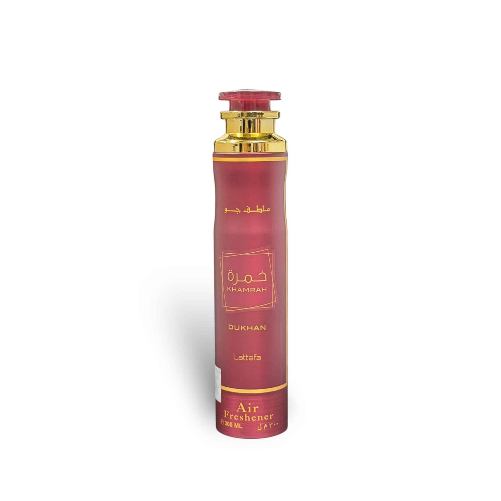 Frasco de spray do ambientador Khamrah Dukhan Lattafa de 300ml