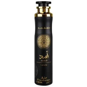 Frasco de spray do ambientador Lattafa Asad de 300ml