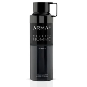 Lata do desodorizante Armaf Odyssey Homme Body Spray de 200ml