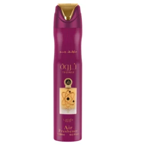 Frasco de spray do ambientador Tharwah Gold Lattafa Pride de 300ml