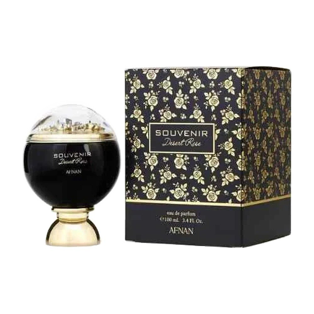 Afnan Souvenir Desert Rose – frasco e caixa