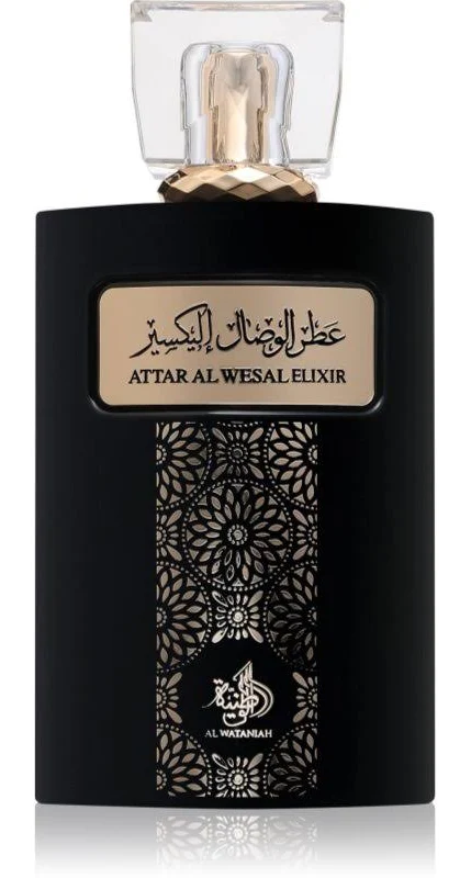 Ingredientes frutados doces e orientais inspiradores do Attar Al Wesal Elixir