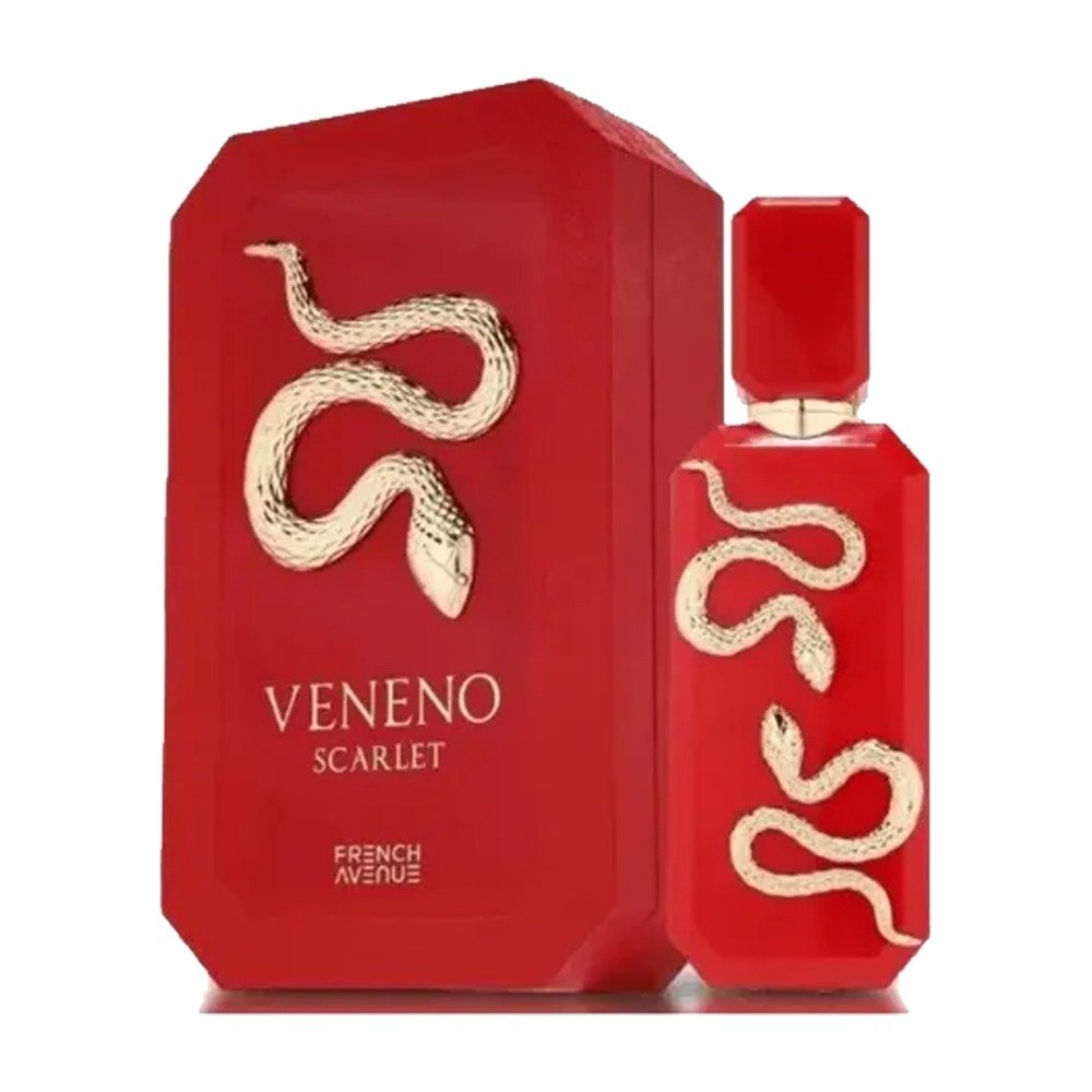 French Avenue Veneno Scarlet – frasco e caixa