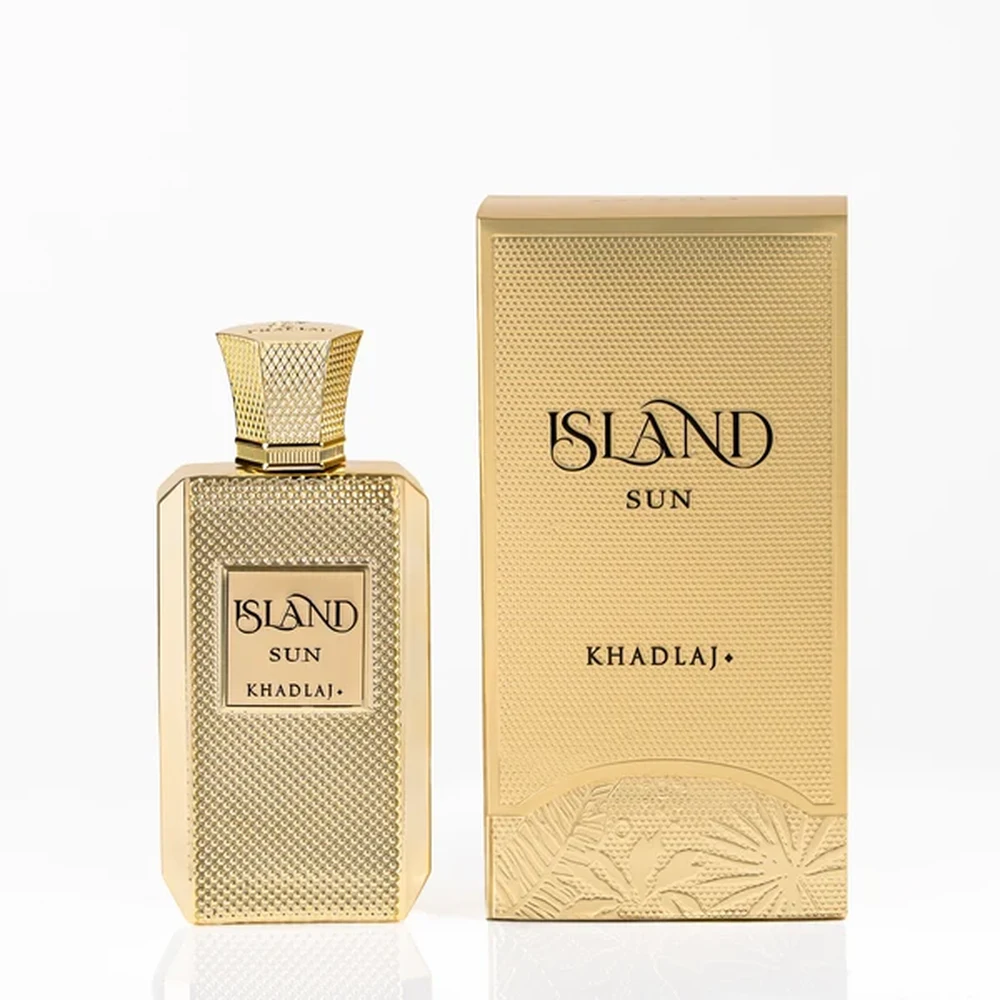 Khadlaj Island Sun frasco e caixa