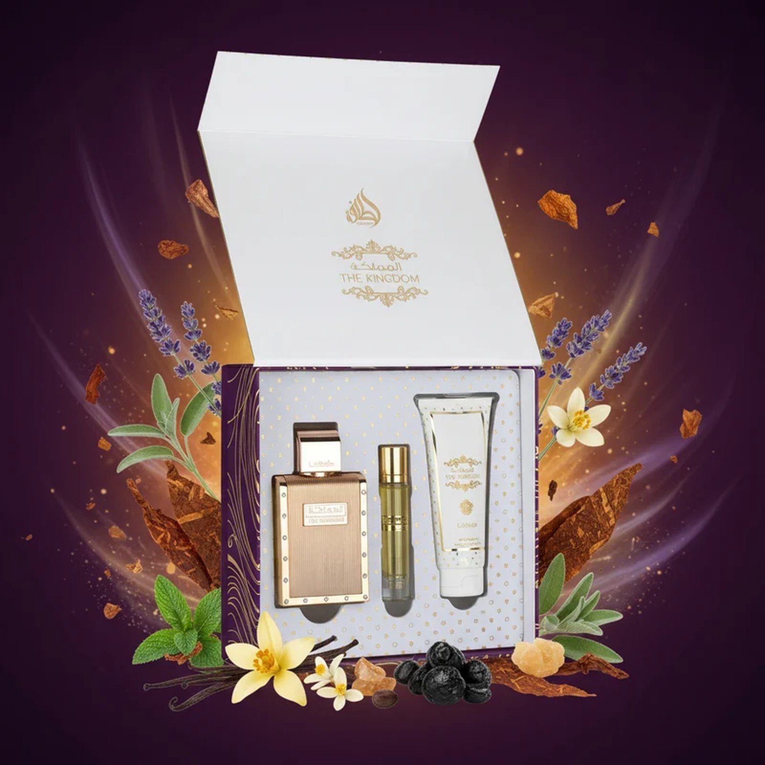 Lattafa The Kingdom Men Coffret 3
