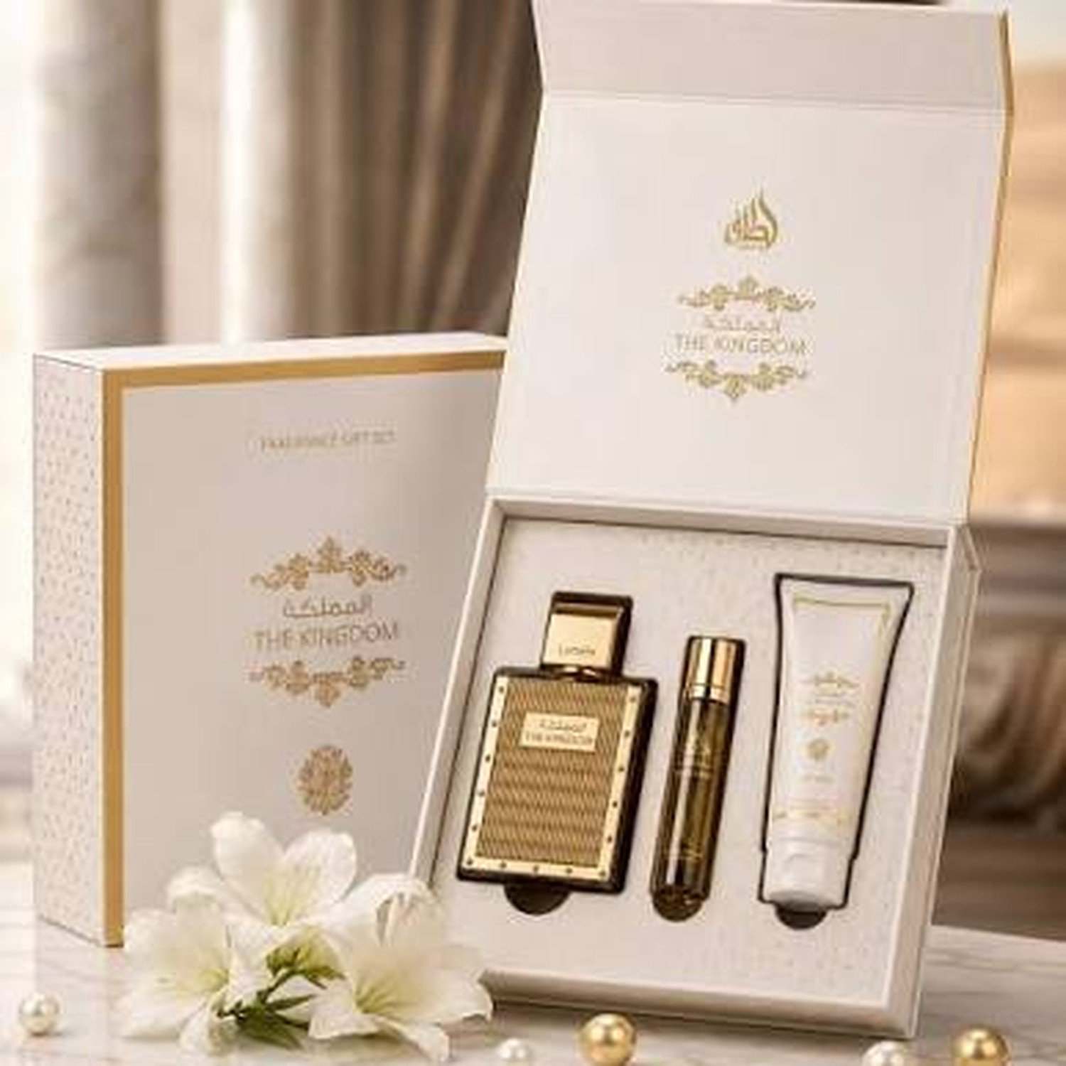 Lattafa The Kingdom Men Coffret 4