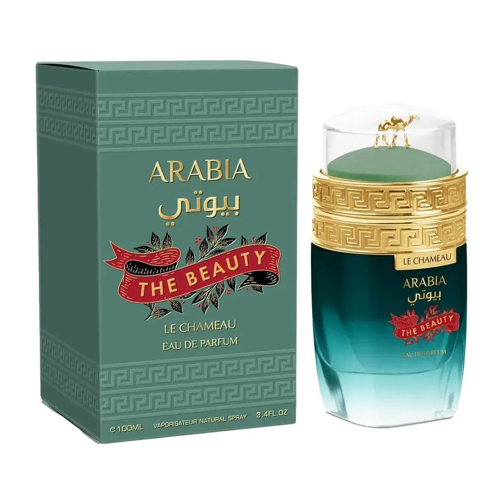 Le Chameau Arabia The Beauty – frasco e caixa