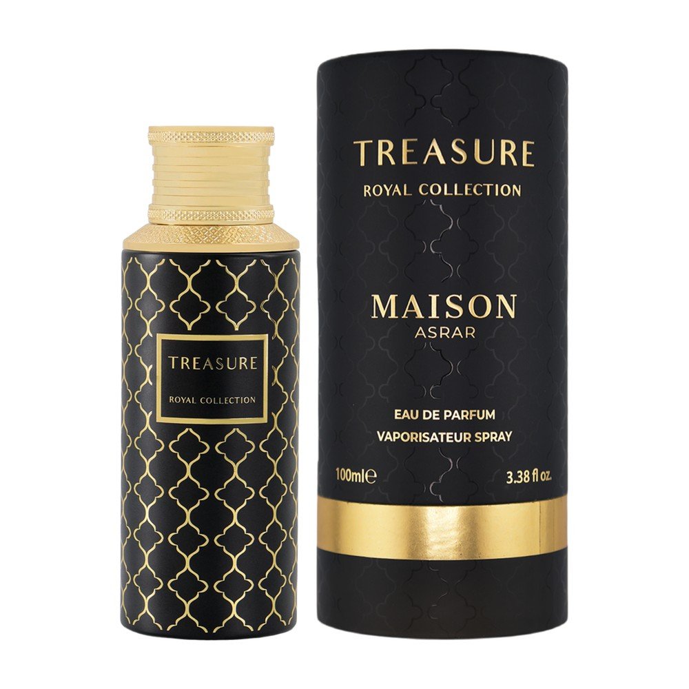 Maison Asrar Treasure – frasco e caixa