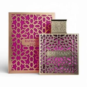 Frasco do perfume feminino Rayhaan Kiss Eau de Parfum de 100ml
